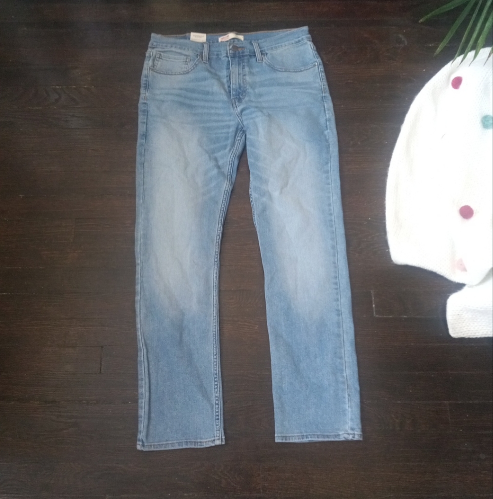 Men Jeans Signature By Levi Strauss Slim Size 32x30 NWT Comfort Casual Fit